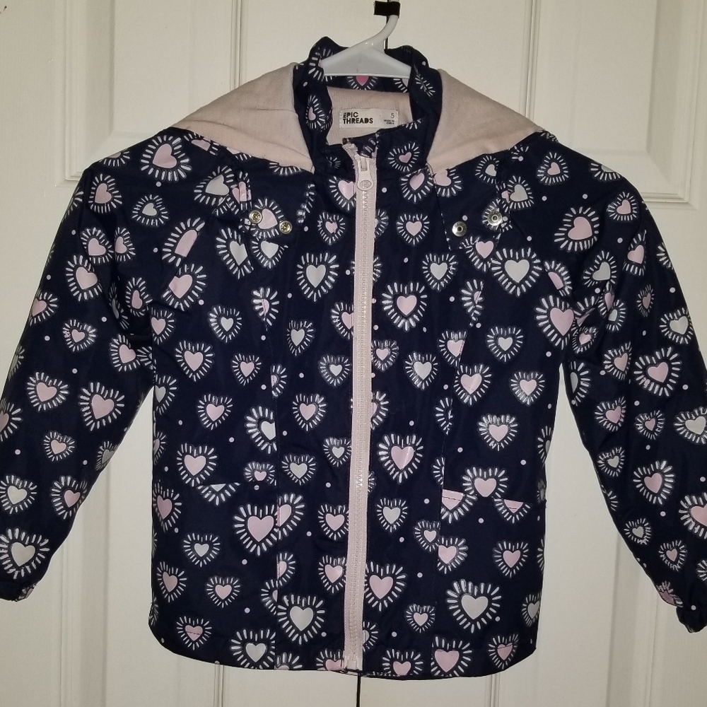 Child's/Girl's Rain Jacket